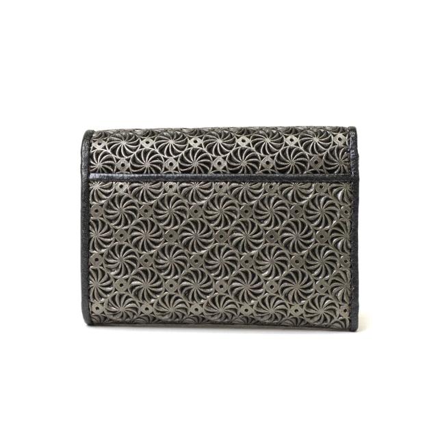 【商品レビューで＋5％】ヒロコ ハヤシ 財布 レディース 革 本革 レザー ブランド HIROKO HAYASHI 三つ折り 小銭入れ カード入れ 小さい 小さめ コンパクト 軽量 軽い おしゃれ 上品 大人 日本製 GIRASOLE 三つ折り財布 709-41968_10