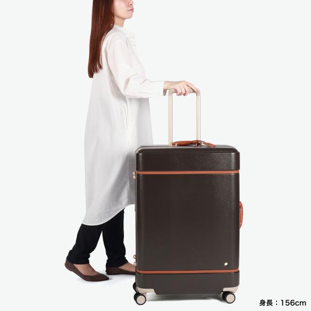 最大30%還元★5/3限定｜【クーポン15%OFF】【5％OFFクーポン】【商品レビューで＋5％】【正規品10年保証】ハント スーツケース Lサイズ HaNT ノートル 75L 7泊 8泊 大きめ 大容量 TSロック 06883 wsb_9