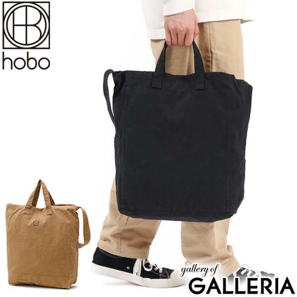 【商品レビューで＋5％】ホーボー トートバッグ hobo 2WAY TOTE BAG COTTON CANVAS VINTAGE WASH 2WAYトート A4 日本製 HB-BG4006