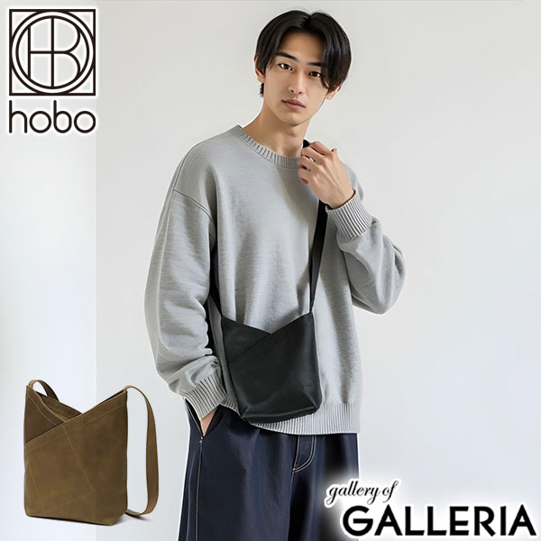 【商品レビューで＋5％】ホーボー ショルダーバッグ メンズ レディース 斜めがけバッグ ブランド hobo ショルダー バッグ 斜めがけ 大人 軽量 軽い かっこいい 革 小さめ 上品 日本製 2L AZUMA SHOULDER BAG S COW LEATHER HB-BG4510