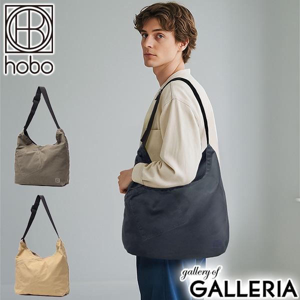 【商品レビューで＋5％】ホーボー ショルダーバッグ メンズ レディース 斜めがけバッグ 大きめ A4 hobo バッグ 斜めがけ ブランド 大人 軽量 コットン 綿 丈夫 ショルダー カジュアル 日本製 15L AZUMA SHOULDER BAG M LIGHT CANVAS HB-BG4518