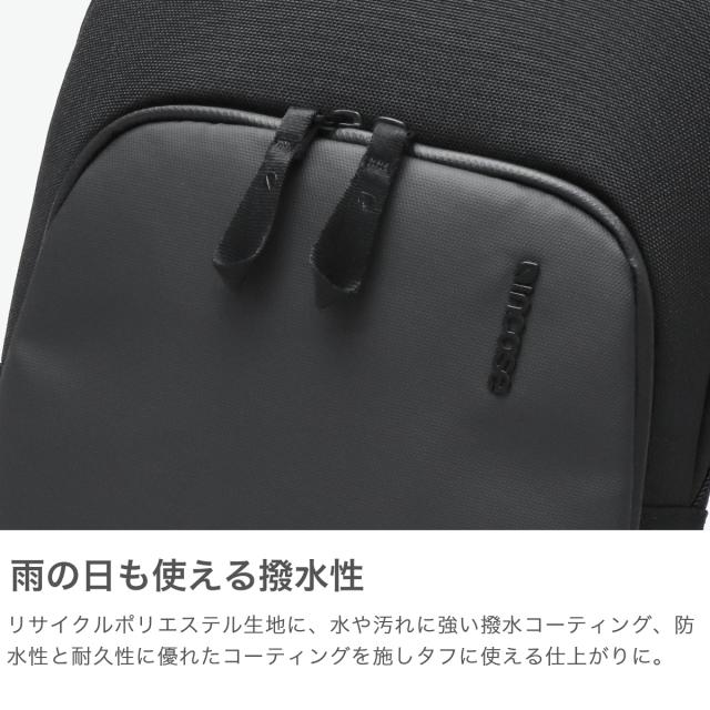 【商品レビューで＋5％】【日本正規品】インケース ショルダーバッグ メンズ レディース 斜めがけバッグ ブランド Incase 小さめ かっこいい 斜めがけ 大人 撥水 縦型 B5 4.9L クロスボディバッグ ショルダー A.R.C.Crossbody Bag