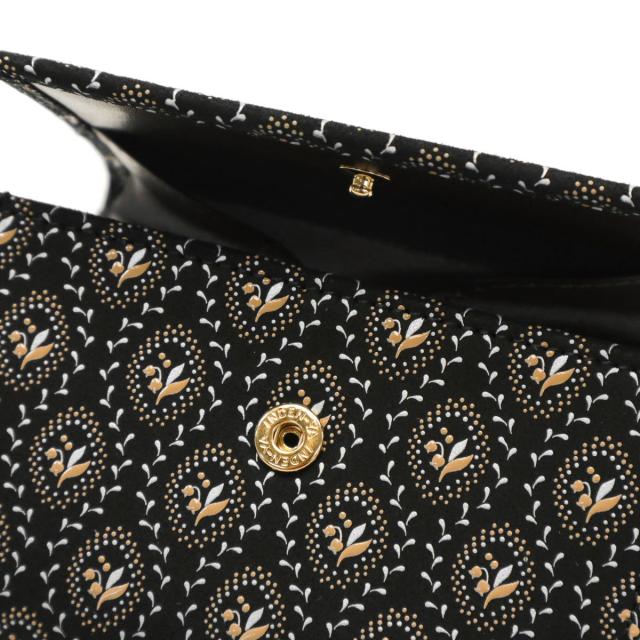 商品レビューで＋5％】インデンヤ 二つ折り財布 印傳屋 しらべ 札入