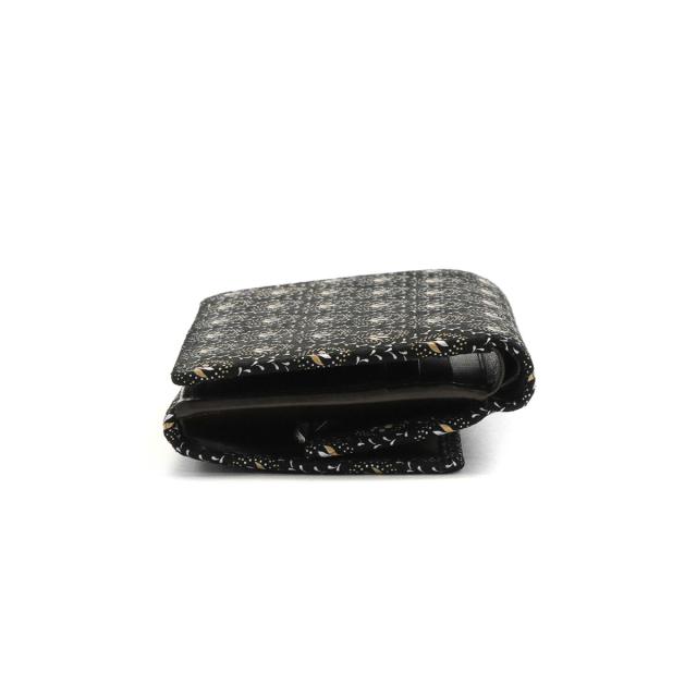 商品レビューで＋5％】インデンヤ 二つ折り財布 印傳屋 しらべ 札入