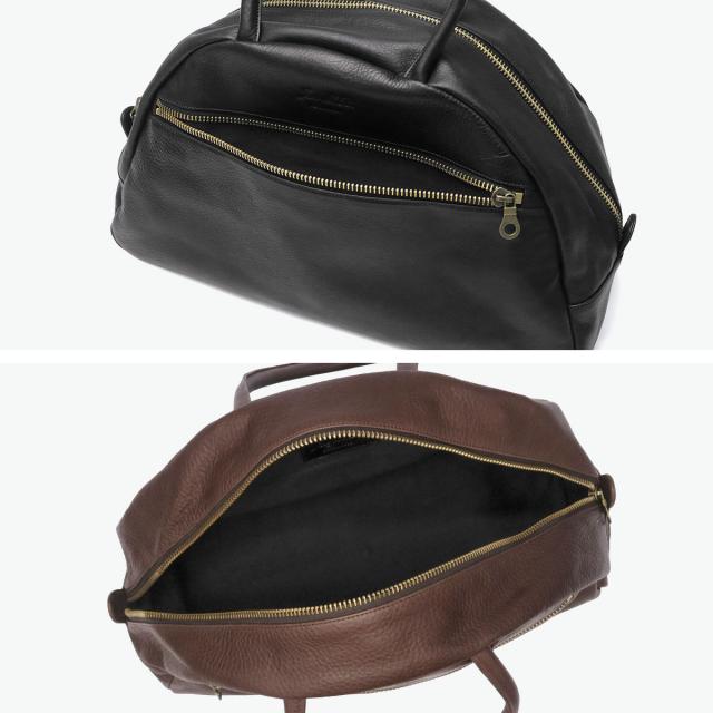 【5％OFFクーポン】【商品レビューで＋5％】【日本正規品】 ジャスエムビー ボストンバッグ メンズ レディース 旅行 大容量 JAS M.B. ブランド レザー Oiled nubuck leather NL-002_4