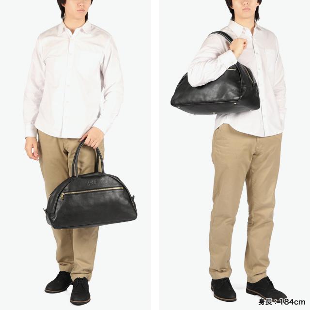 【5％OFFクーポン】【商品レビューで＋5％】【日本正規品】 ジャスエムビー ボストンバッグ メンズ レディース 旅行 大容量 JAS M.B. ブランド レザー Oiled nubuck leather NL-002_8