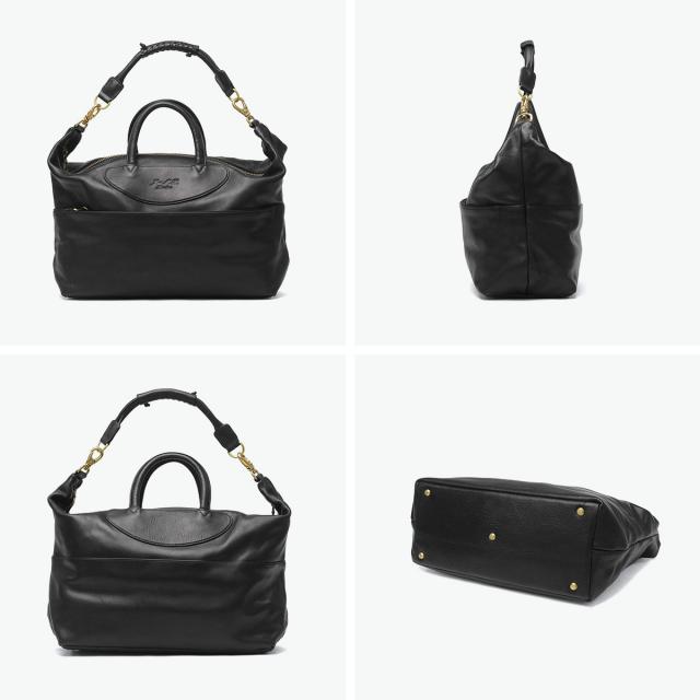 最大21%還元★5/3限定｜【5％OFFクーポン】【商品レビューで＋5％】【日本正規品】 ジャスエムビー トートバッグ メンズ レディース ファスナー付き Oiled nubuck leather Wing Traveler (L) NL-004_6