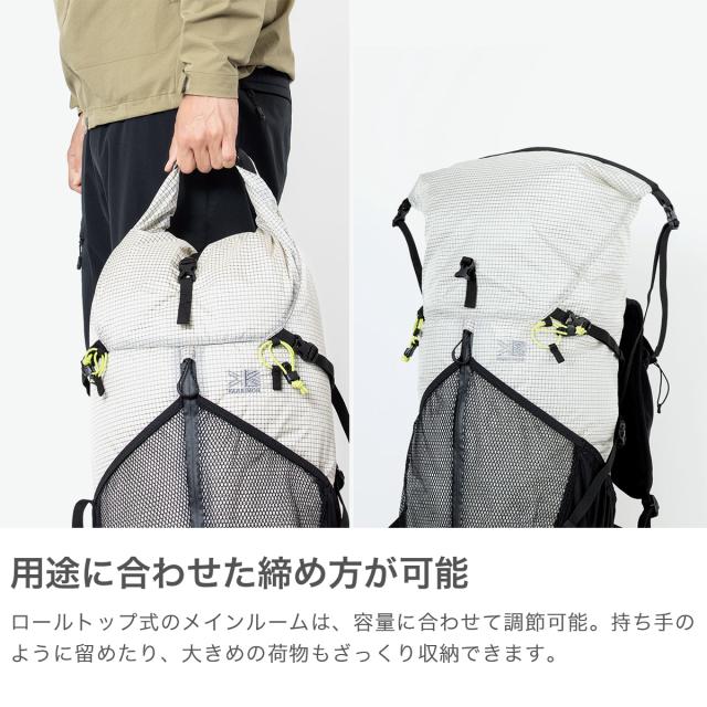 【商品レビューで＋5％】カリマー リュック メンズ レディース 大容量 KARRIMOR クリーブ cleave 30 バックパック 軽量 軽い 大きめ カジュアル アウトドア 登山 ハイキング トレッキング 旅行 丈夫 耐久性 多機能 登山リュック 30L A4 501208_4