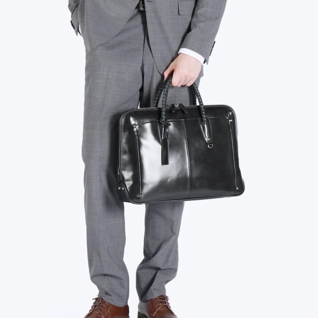 商品レビューで＋5％】キーファーノイ ブリーフケース メンズ 本革 B4