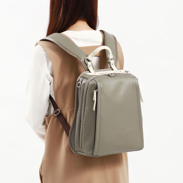【商品レビューで＋5％】カナナプロジェクト リュック レディース Kanana project 軽い バッグ レザー 革 B5 PJプレミアムレザー 3 17361_2