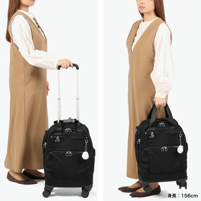 最大30%還元★5/3限定｜【5％OFFクーポン】【商品レビューで＋5％】カナナプロジェクト スーツケース 機内持ち込み Kanana project ソフトキャリー Sサイズ 軽量 25L PJ8 TR フリーウェイトローリー S 17932_9