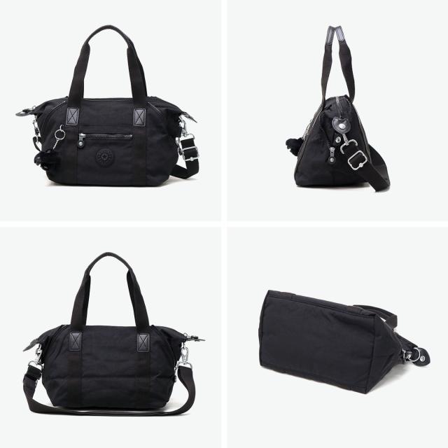 最大30%還元★5/3限定｜【5％OFFクーポン】【商品レビューで＋5％】【正規取扱店】キプリング トートバッグ レディース 小さめ ファスナー付き Kipling 軽量 軽い 2WAY ショルダー ナイロン 斜めがけバッグ B5 13L アートミニ K01327_5