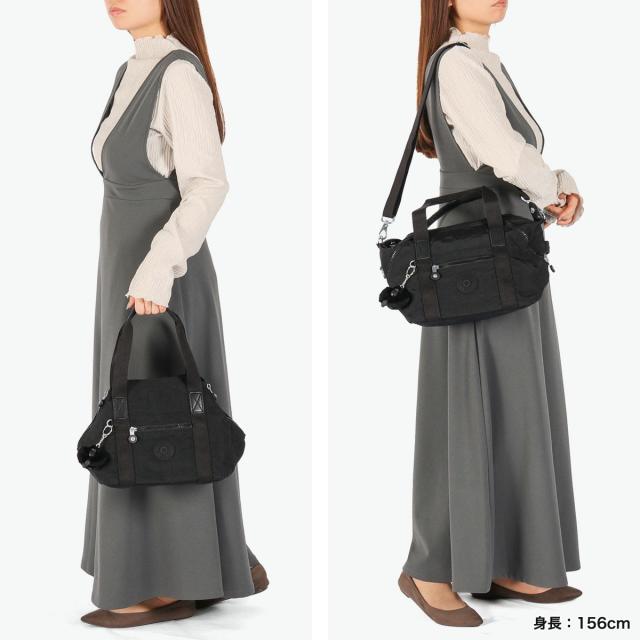 最大30%還元★5/3限定｜【5％OFFクーポン】【商品レビューで＋5％】【正規取扱店】キプリング トートバッグ レディース 小さめ ファスナー付き Kipling 軽量 軽い 2WAY ショルダー ナイロン 斜めがけバッグ B5 13L アートミニ K01327_7