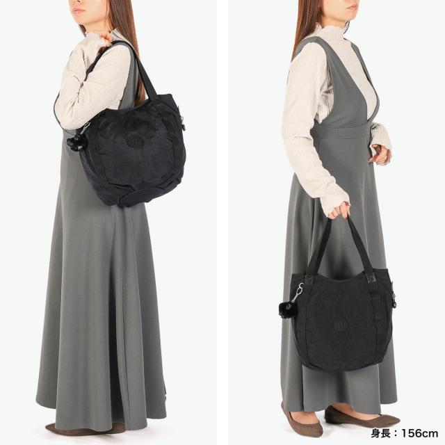 最大30%還元★5/3限定｜【商品レビューで＋5％】【正規取扱店】キプリング トートバッグ レディース 小さめ ファスナー付き Kipling トート バッグ 軽量 軽い ナイロン 肩がけ 黒 おしゃれ シンプル 旅行 ブランド カジュアル B5 11L 日本限定コレクション バルーン K13973_7