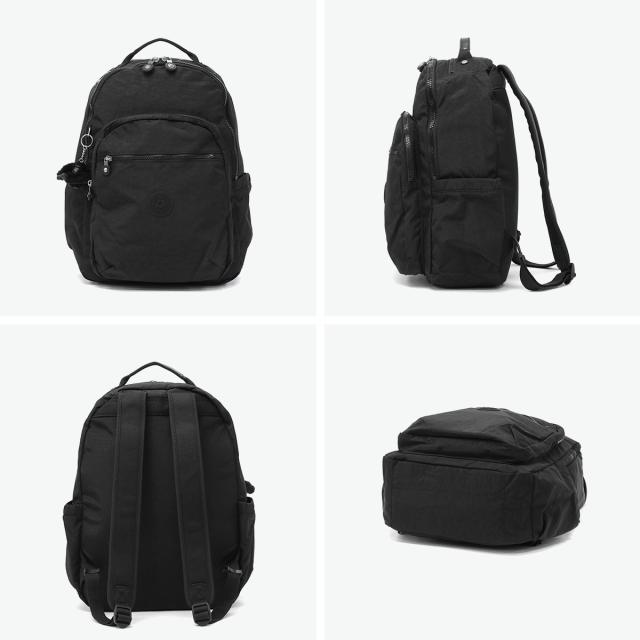 【5％OFFクーポン】【商品レビューで＋5％】【正規取扱店】キプリング リュック レディース 通勤 大きめ 大容量 Kipling リュックサック デイパック バックパック B4 A4 27L ソウル KI5210_6
