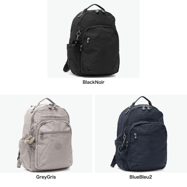 【5％OFFクーポン】【商品レビューで＋5％】【正規取扱店】キプリング リュック レディース 通勤 大きめ 大容量 Kipling リュックサック デイパック バックパック B4 A4 27L ソウル KI5210_7
