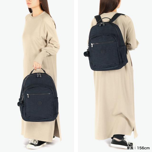 【5％OFFクーポン】【商品レビューで＋5％】【正規取扱店】キプリング リュック レディース 通勤 大きめ 大容量 Kipling リュックサック デイパック バックパック B4 A4 27L ソウル KI5210_8
