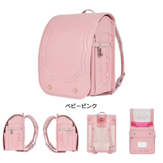 【商品レビューで＋5％】【2027年度 一部受注生産 6月末まで受付】トンボかきかたえんぴつプレゼント 【正規品6年保証】 キッズアミ ランドセル 女の子 ナース鞄工 KIDS AMI クラリーノ ワンダフルポッケ CUTE TYPE 62006_9