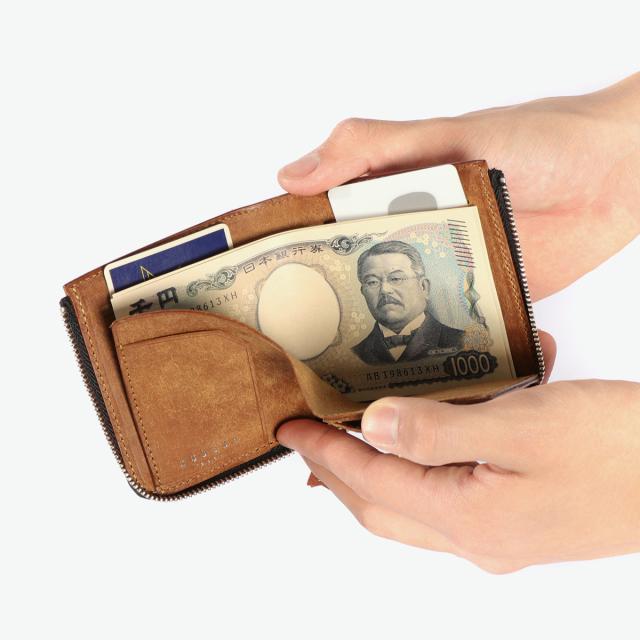 最大30%還元★5/3限定｜【5％OFFクーポン】【商品レビューで＋5％】【正規品1年保証】クベラ 9981 財布 メンズ レディース ブランド KUBERA 9981 コンパクト ファスナー 本革 日本製 MINI.1 プエブロ Lファスナー ミニ財布 51601_11