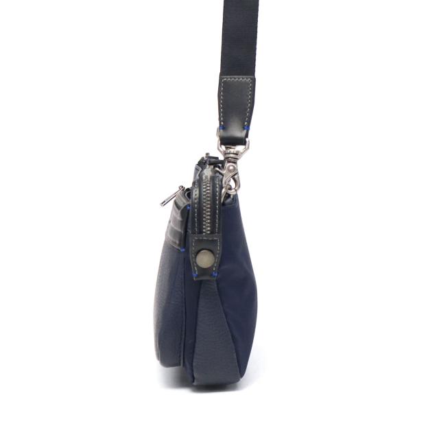 【商いもの文芸評論で＋5％】ランバン オン 青味 クラッチペダル御徒面子 メンズ 小さめ 本革 LANVIN en Bleu ショルダーバッグ クラッチペダル肩先 A5 2WAY 単位料金 511101