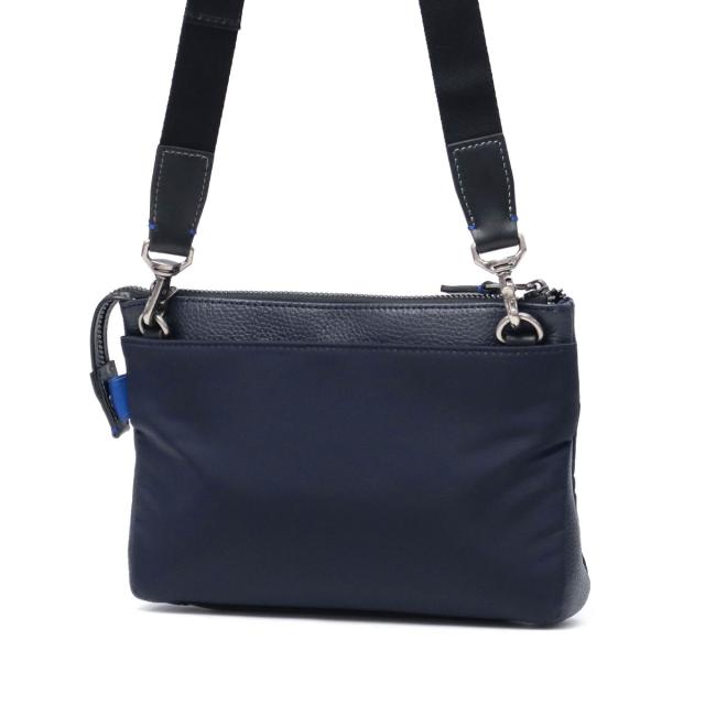 【商いもの文芸評論で＋5％】ランバン オン 青味 クラッチペダル御徒面子 メンズ 小さめ 本革 LANVIN en Bleu ショルダーバッグ クラッチペダル肩先 A5 2WAY 単位料金 511101