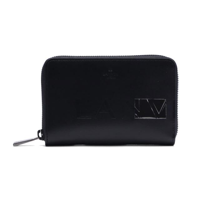 【商品レビューで＋5％】ランバン オン ブルー 二つ折り財布 メンズ 小さめ LANVIN en Bleu 財布 本革 レザー ブランド ラウンドファスナー 小銭入れあり ディアブロ 519604_9