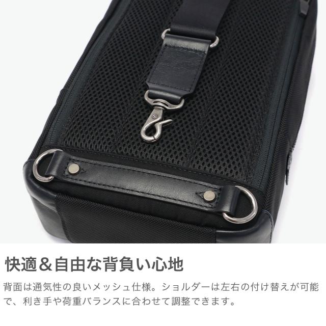 【商品レビューで＋5％】ランバン オン ブルー ボディバッグ メンズ ブランド 縦型 軽量 おしゃれ LANVIN en Bleu ワンショルダーバッグ 斜めがけ 撥水 A5 リール 530911_3