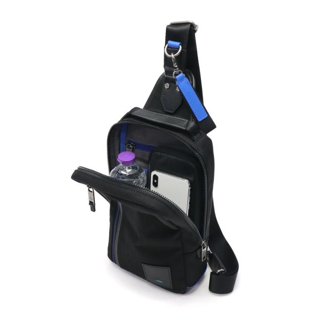 【商品レビューで＋5％】ランバン オン ブルー ボディバッグ メンズ ブランド 縦型 軽量 おしゃれ LANVIN en Bleu ワンショルダーバッグ 斜めがけ 撥水 A5 リール 530911_13