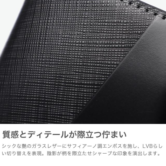 最大30%還元★5/3限定｜【5％OFFクーポン】【商品レビューで＋5％】ランバン オン ブルー 財布 メンズ LANVIN en Bleu 2つ折 二つ折 ブランド 本革 革 牛革 レザー ウォレット 財布 シンプル ロゴ 大人 555614_2