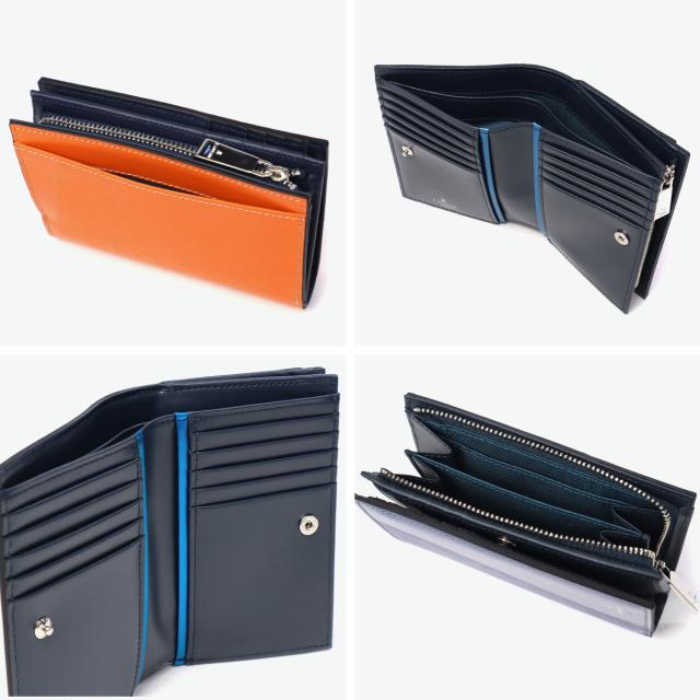 最大30%還元★5/3限定｜【5％OFFクーポン】【商品レビューで＋5％】ランバン オン ブルー 財布 メンズ LANVIN en Bleu 2つ折 二つ折 ブランド 本革 革 牛革 レザー ウォレット 財布 シンプル ロゴ 大人 555614_4