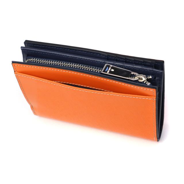 最大30%還元★5/3限定｜【5％OFFクーポン】【商品レビューで＋5％】ランバン オン ブルー 財布 メンズ LANVIN en Bleu 2つ折 二つ折 ブランド 本革 革 牛革 レザー ウォレット 財布 シンプル ロゴ 大人 555614_12