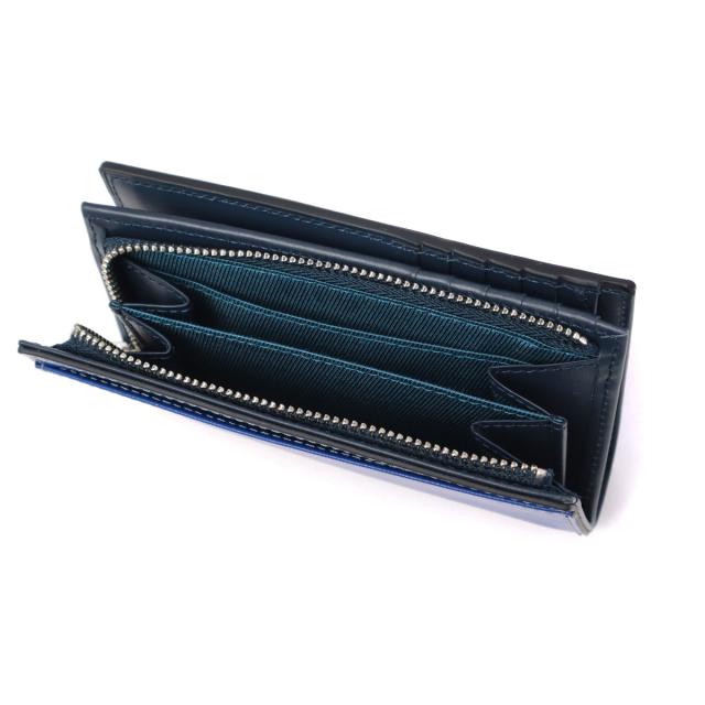 最大30%還元★5/3限定｜【5％OFFクーポン】【商品レビューで＋5％】ランバン オン ブルー 財布 メンズ LANVIN en Bleu 2つ折 二つ折 ブランド 本革 革 牛革 レザー ウォレット 財布 シンプル ロゴ 大人 555614_16