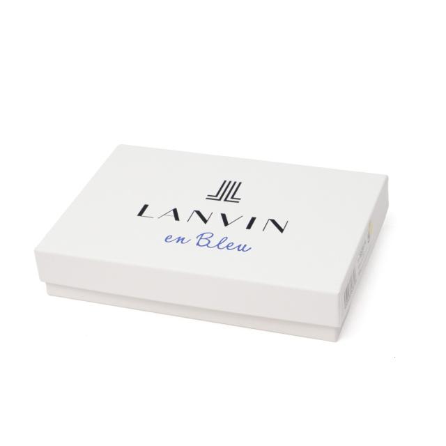最大30%還元★5/3限定｜【5％OFFクーポン】【商品レビューで＋5％】ランバン オン ブルー 財布 メンズ LANVIN en Bleu 2つ折 二つ折 ブランド 本革 革 牛革 レザー ウォレット 財布 シンプル ロゴ 大人 555614_19
