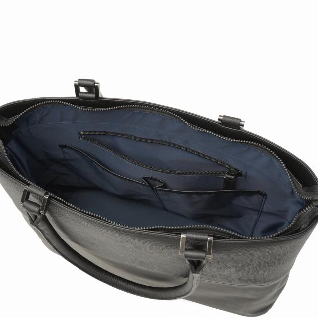 【5％OFFクーポン】【商品レビューで＋5％】ランバン オン ブルー トートバッグ メンズ 大きめ A4 B4 ファスナー付き LANVIN en Bleu ビジネス レザー 軽い 横型 自立 フェリチタ 574701_14