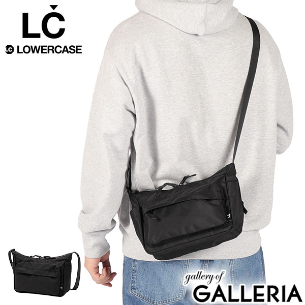 【商いもの文芸評論で＋5％】LC by LOWERCASE ショルダーバッグ メンズ レディース 小さめ 曲がったがけ 御徒面子 エルシーバイロウワーケース 軽さ A5 SHOULDER BAG S LC04