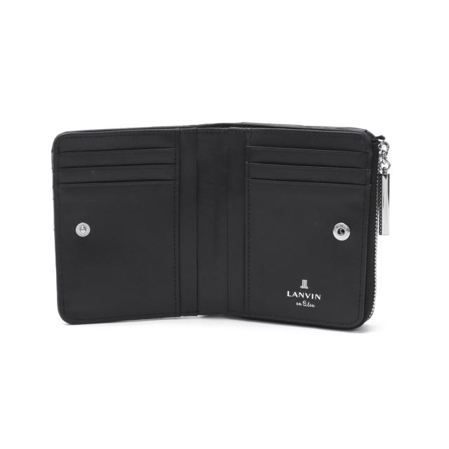LANVIN en Bleu ランバンオンブルー 財布 二つ折り ワグラム メンズ レディース 小銭入れ付 WAGRAM ブラック ネイビー ブルー 579604 ランバンオンブルー 財布 レディース ベルシー コンパクト財布 482663