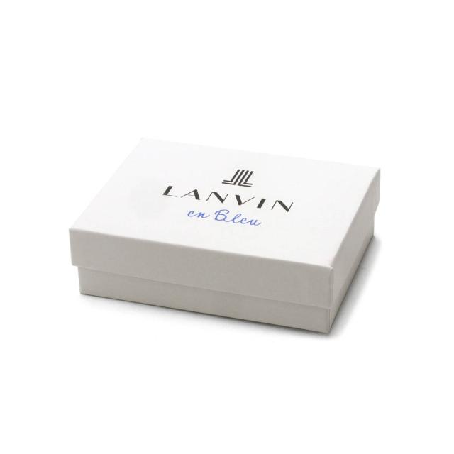 【商品レビューで＋5％】ランバンオンブルー カードケース LANVIN en Bleu 名刺入れ カード収納 リム じゃばら 大容量 薄型 本革 483903 最大30%還元☆12/13限定｜【商品レビューで＋5％】ランバンオンブルー