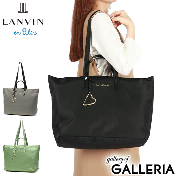 【商品レビューで＋5％】ランバンオンブルー トートバッグ 大きめ 大きい A4 LANVINen Bleu バッグ 軽い 軽量 2WAY 通勤 マルク 484212