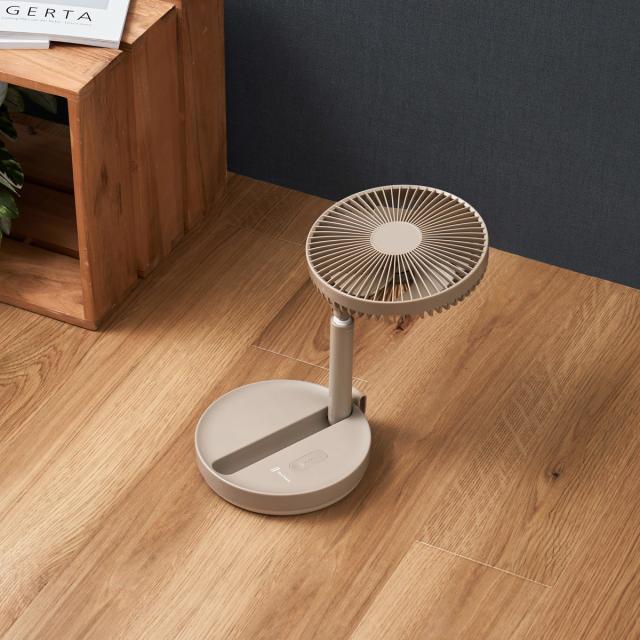 【商品レビューで＋5％】【商品レビューで特典プレゼント】【正規品1年保証】 ライフオンプロダクツ 扇風機 卓上 ブランド Life on Products ファン USB 充電式 コードレス 小型 おしゃれ 首振り機能付 LCAF031_15