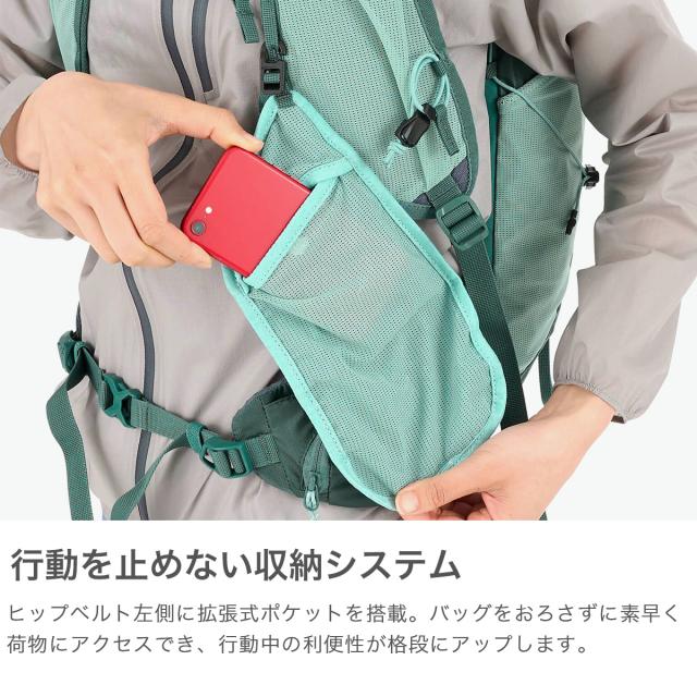 最大30%還元★5/3限定｜【商品レビューで＋5％】【正規品2年保証】ミレー リュック メンズ レディース 大容量 MILLET カジュアル バッグ ブランド A4 軽量 おしゃれ 軽い ハイキング 登山 旅行 アウトドア ナイロン バックパック 撥水 はっ水 17L GRX MIS01304_3