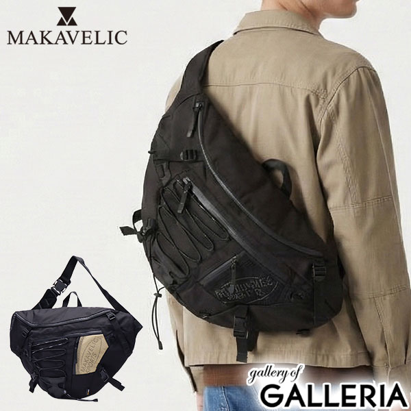 【商品レビューで＋5％】【正規品1年保証】 マキャベリック メッセンジャーバッグ MAKAVELIC ショルダーバッグ A4 SQUAD DELTA MESSENGER BAG 3125-10512