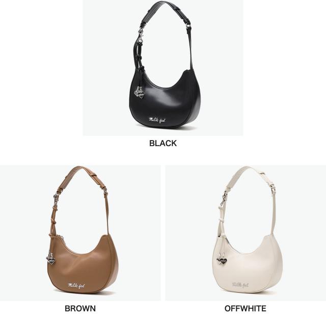 【5％OFFクーポン】【商品レビューで＋5％】ミルクフェド ハンドバッグ レディース 小さめ MILKFED. バッグ 軽量 軽い ファスナー おしゃれ かわいい ラウンド型 肩掛け コンパクト 103252053002_5