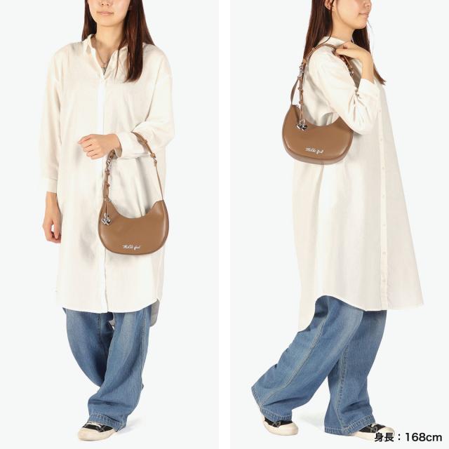 【5％OFFクーポン】【商品レビューで＋5％】ミルクフェド ハンドバッグ レディース 小さめ MILKFED. バッグ 軽量 軽い ファスナー おしゃれ かわいい ラウンド型 肩掛け コンパクト 103252053002_6