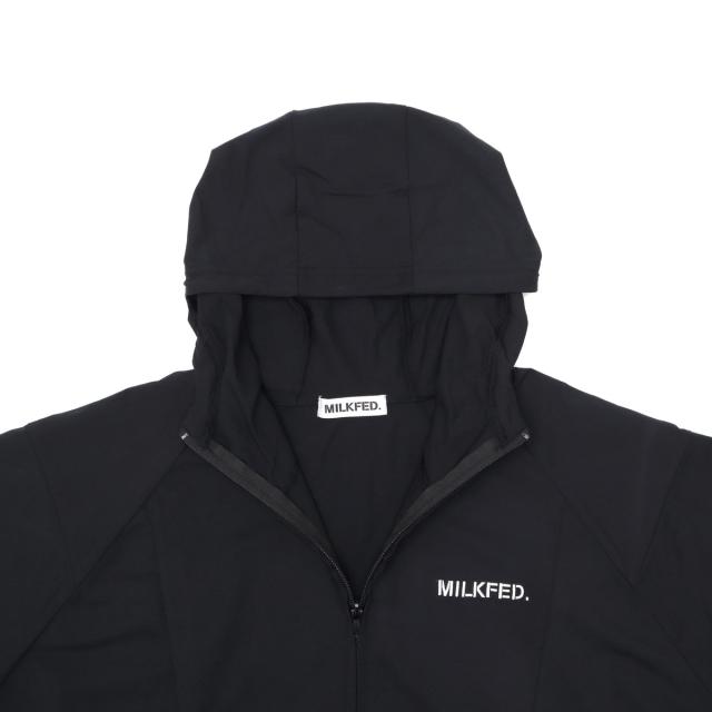 【商品レビューで＋5％】ミルクフェド パーカー レディース 薄手 UVカット MILKFED. トップス UV 紫外線対策 UPF50+ 吸水速乾 超軽量 ラッシュガード おしゃれ 無地 103252012001_12