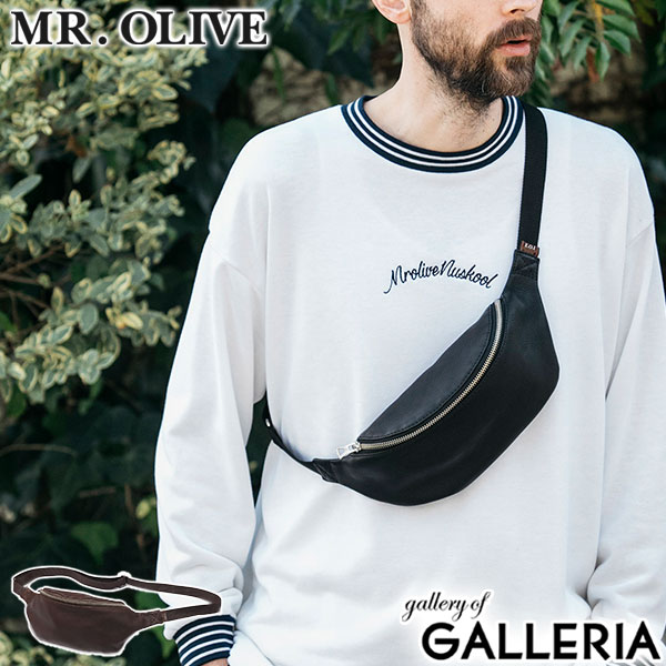 最大30%還元★6/13限定｜【商品レビューで＋5％】ミスターオリーブ イー.オー.アイ ボディバッグ MR.OLIVE E.O.I WATERPROOF WASHABLE LEATHER SMALL BODY BAG ME681