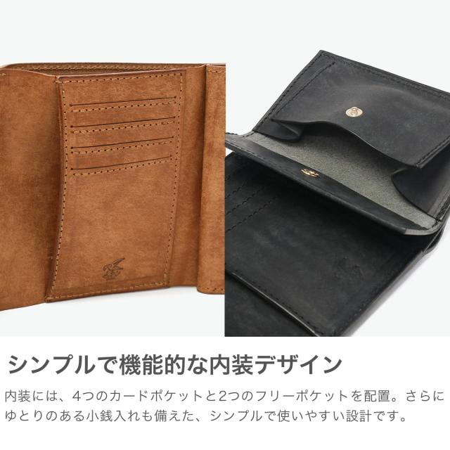 最大30%還元★6/13限定｜【商品レビューで＋5％】ミスターオリーブ イー.オー.アイ 三つ折り財布 メンズ レディース 本革 革 MR.OLIVE E.O.I 財布 PUEBLO LEATHER COMPACT WALLET ME115P_4