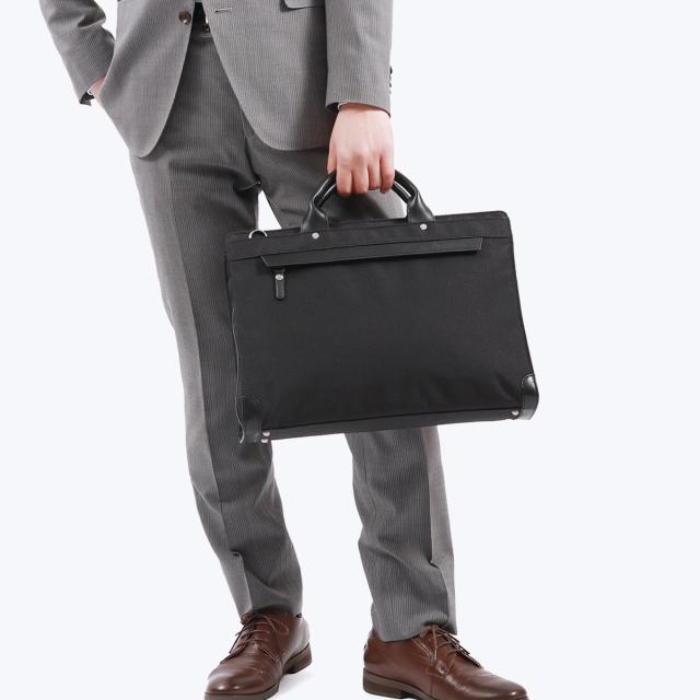 最大30%還元★6/13限定｜【5％OFFクーポン】【商品レビューで＋5％】moustache on time ビジネスバッグ メンズ レディース ムスタッシュ オン タイム A4 2WAY 自立 革 本革 JMH-2573_1