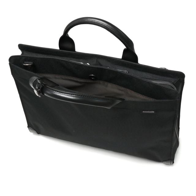 最大30%還元★6/13限定｜【5％OFFクーポン】【商品レビューで＋5％】moustache on time ビジネスバッグ メンズ レディース ムスタッシュ オン タイム A4 2WAY 自立 革 本革 JMH-2573_15