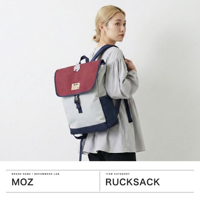 最大30%還元★6/3限定｜【商品レビューで＋5％】モズ リュック レディース moz バッグ 軽量 軽い かわいい おしゃれ 大きめ かぶせ フラップ COMBI-ZZEI 大容量 かぶせリュックサック ZZEI-12_1