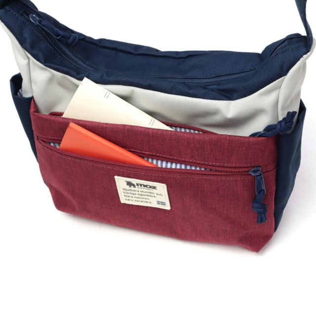 【5％OFFクーポン】【商品レビューで＋5％】モズ ショルダーバッグ レディース 斜めがけバッグ ブランド moz バッグ 斜めがけ 大人 軽量 小さめ シンプル  A5 B5 6.4L COMBI-ZZEI  ZZEI-28